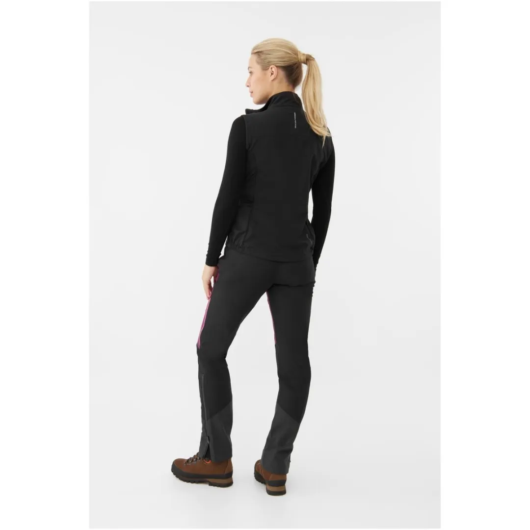 Damen Outdoorweste Viking Acadia schwarz M