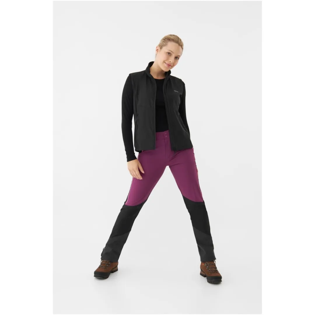 Damen Outdoorweste Viking Acadia schwarz M