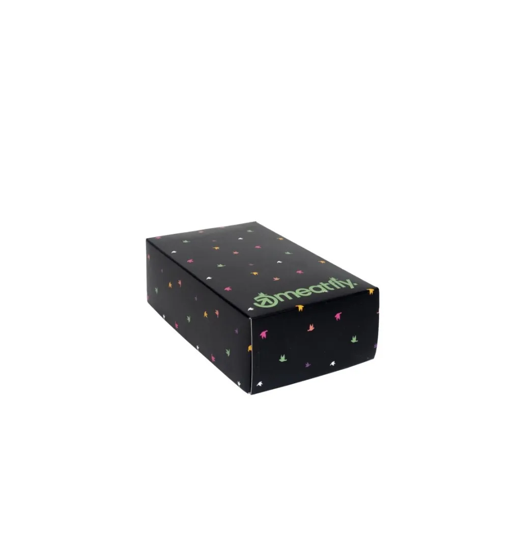 Damensocken Meatfly Ganja Girl Dreierpack GESCHENKPACKUNG XS/S