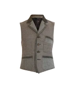 Fabric Vest Men “Bodie”, brown