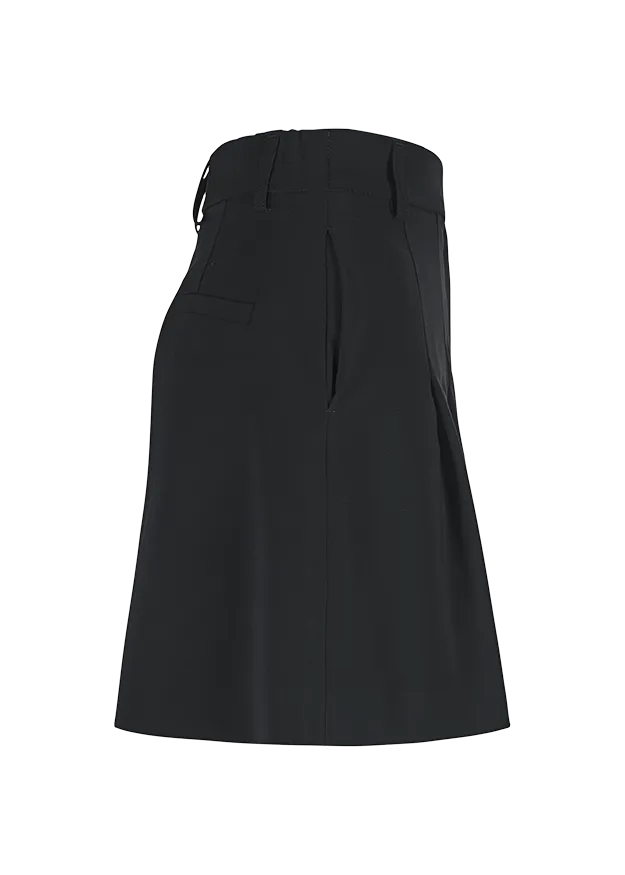 FALTENROCK  »  Farbe: black, Größe: 34