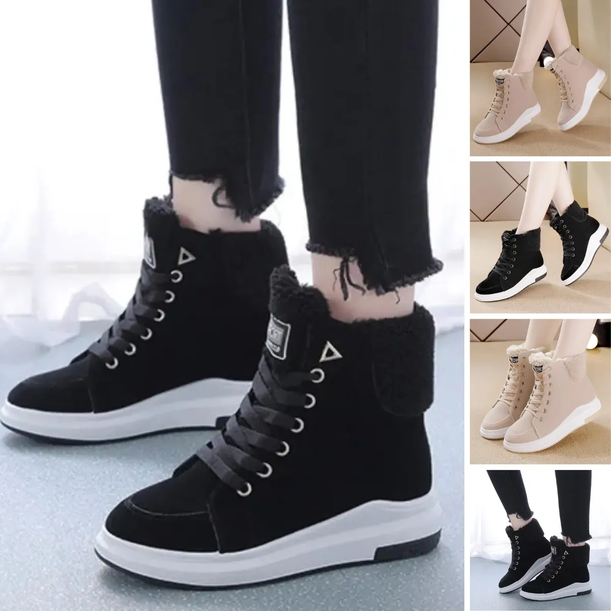 Isabele - Wintertaugliche warme Stiefeletten