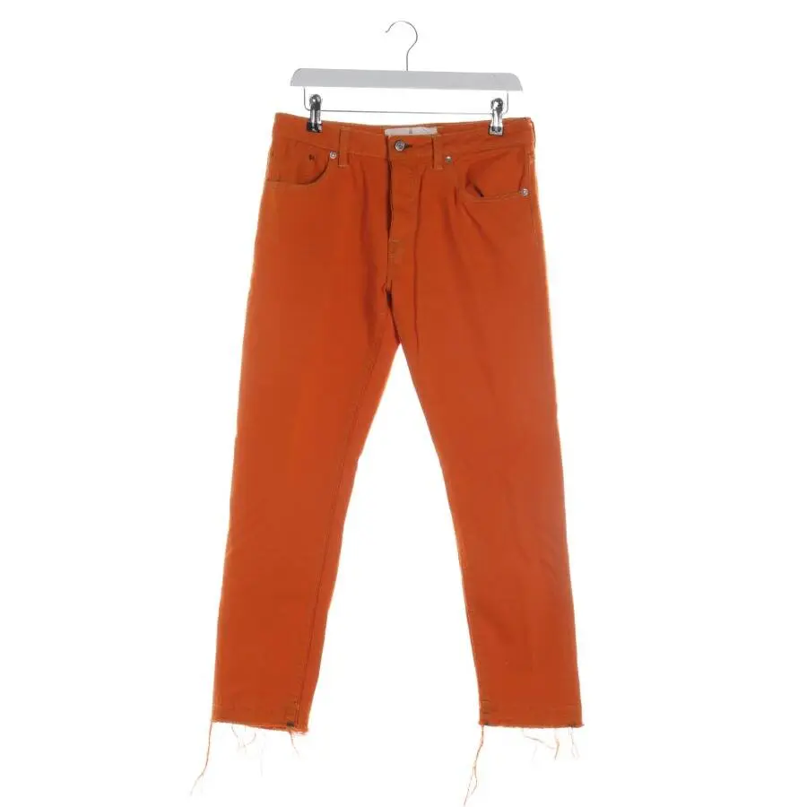 Jeans Straight Fit W28 Neon Orange