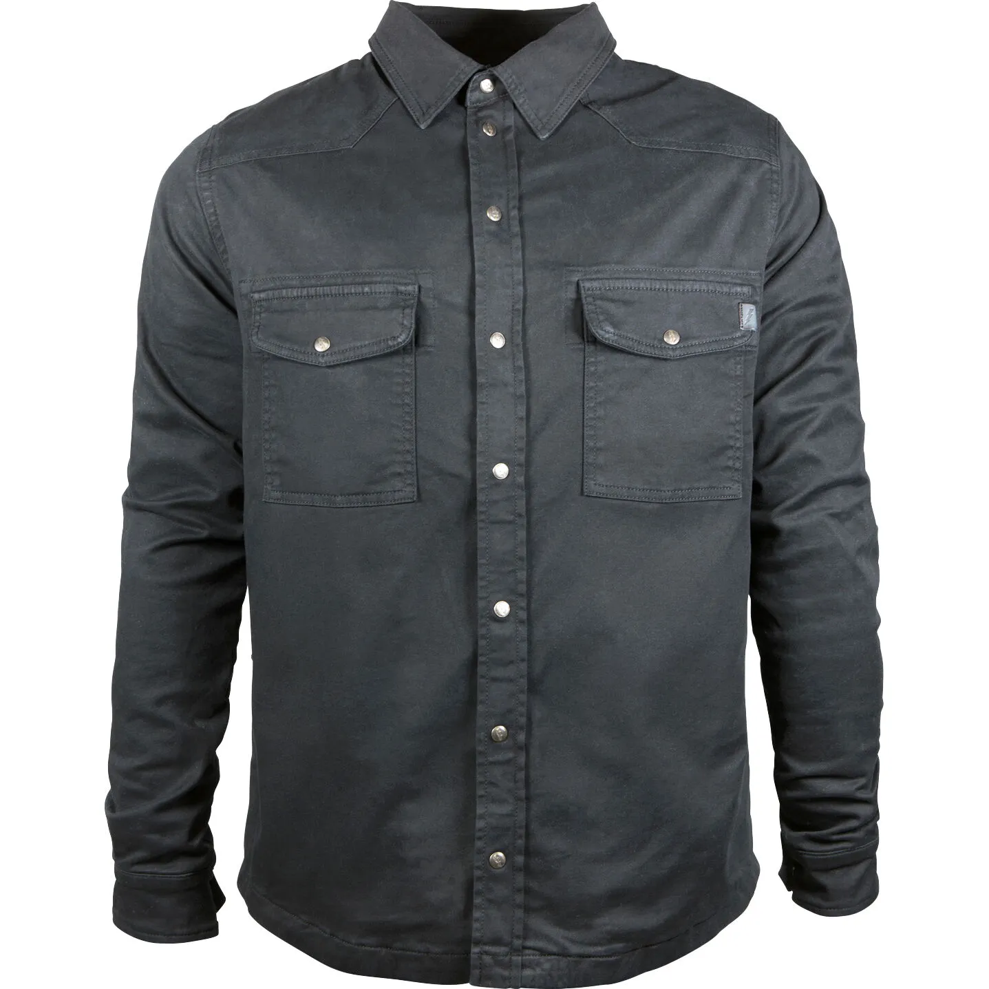 John Doe Motoshirt Hemd Grau