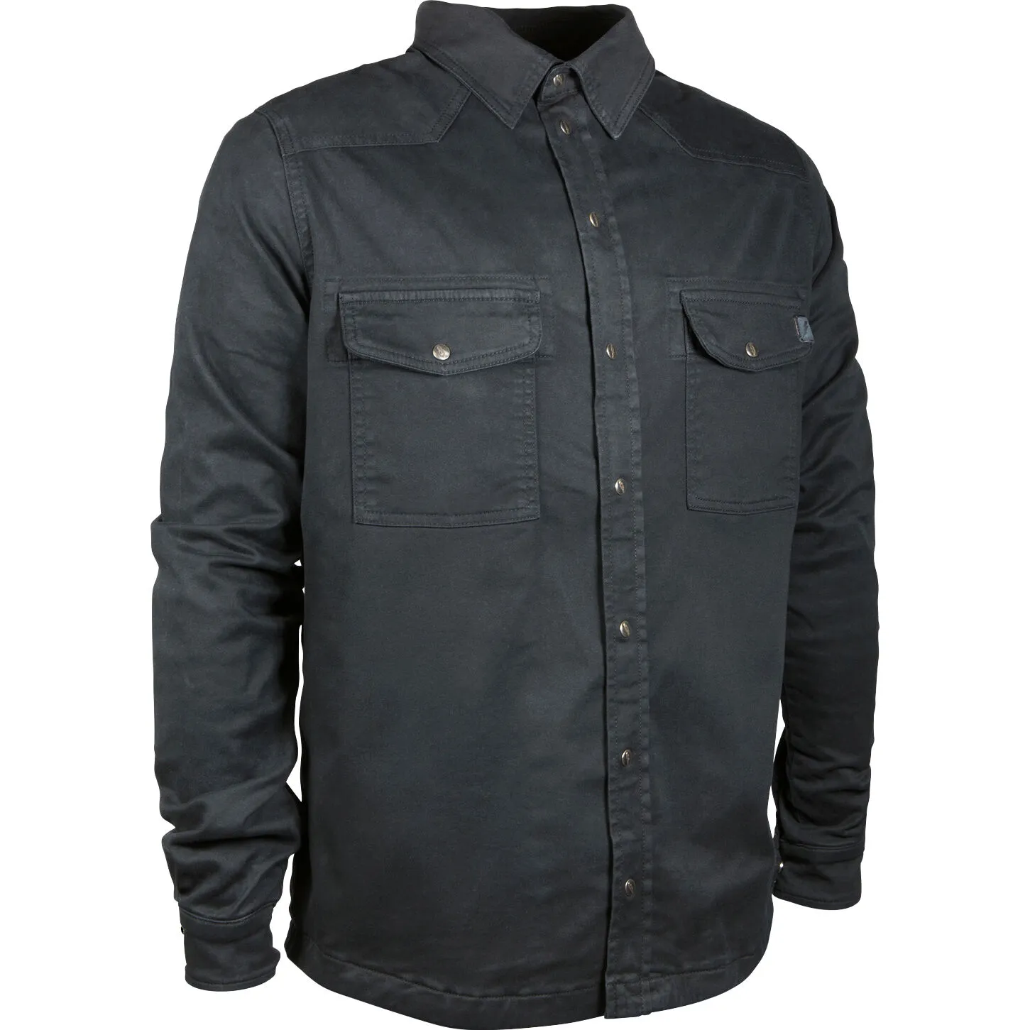 John Doe Motoshirt Hemd Grau