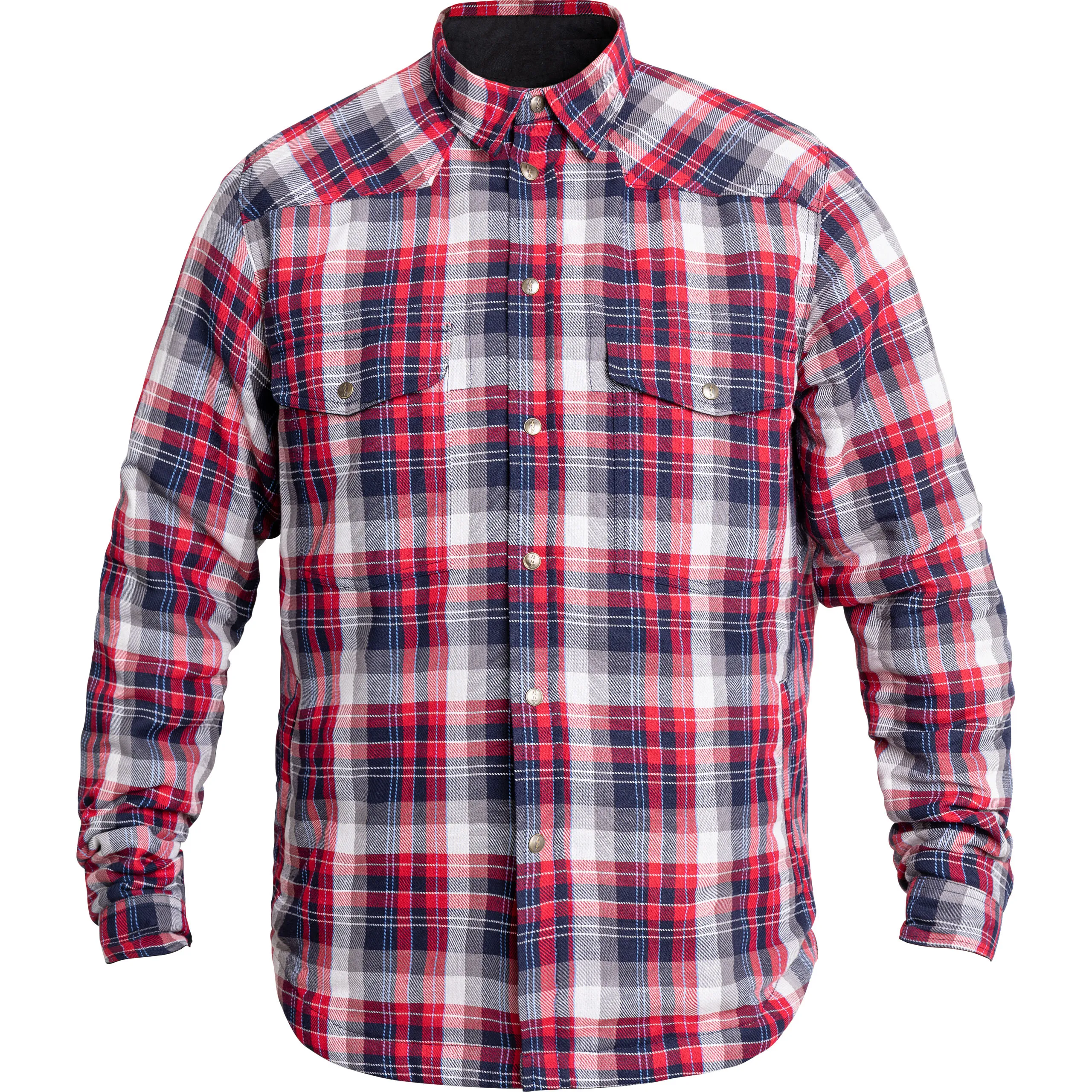 John Doe Motoshirt Hemd Mehrfarbig
