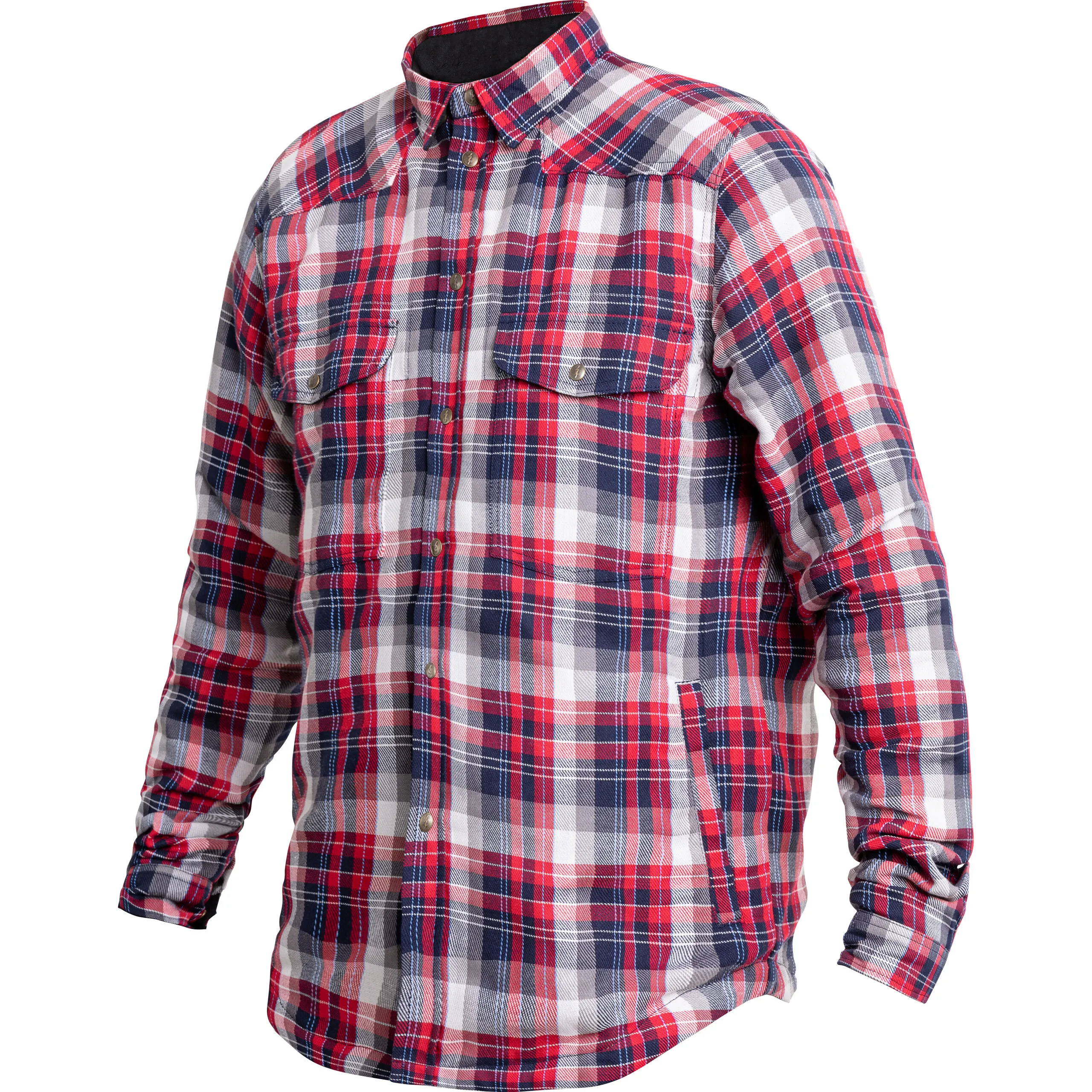 John Doe Motoshirt Hemd Mehrfarbig