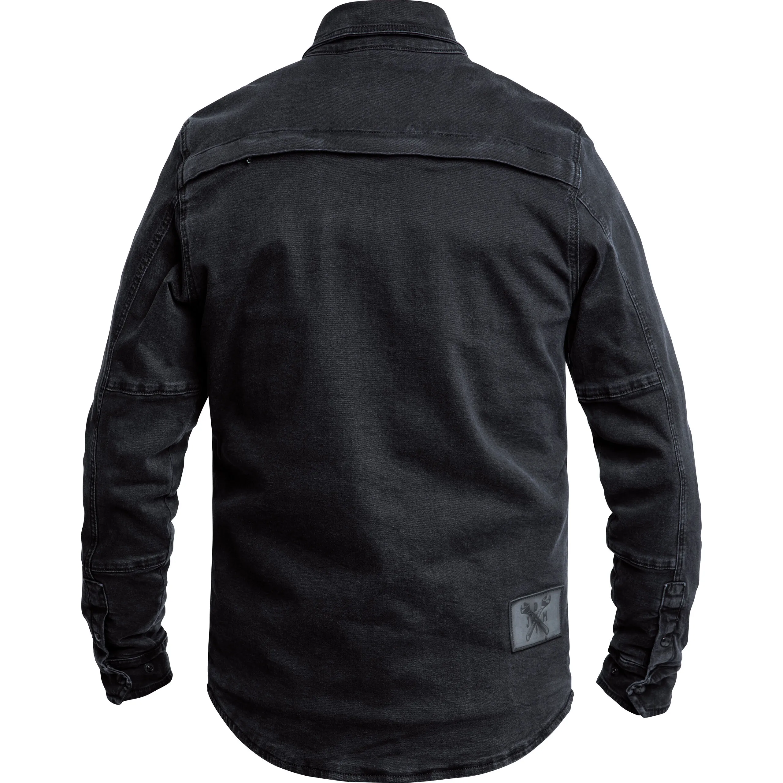 John Doe Motoshirt Hemd Schwarz