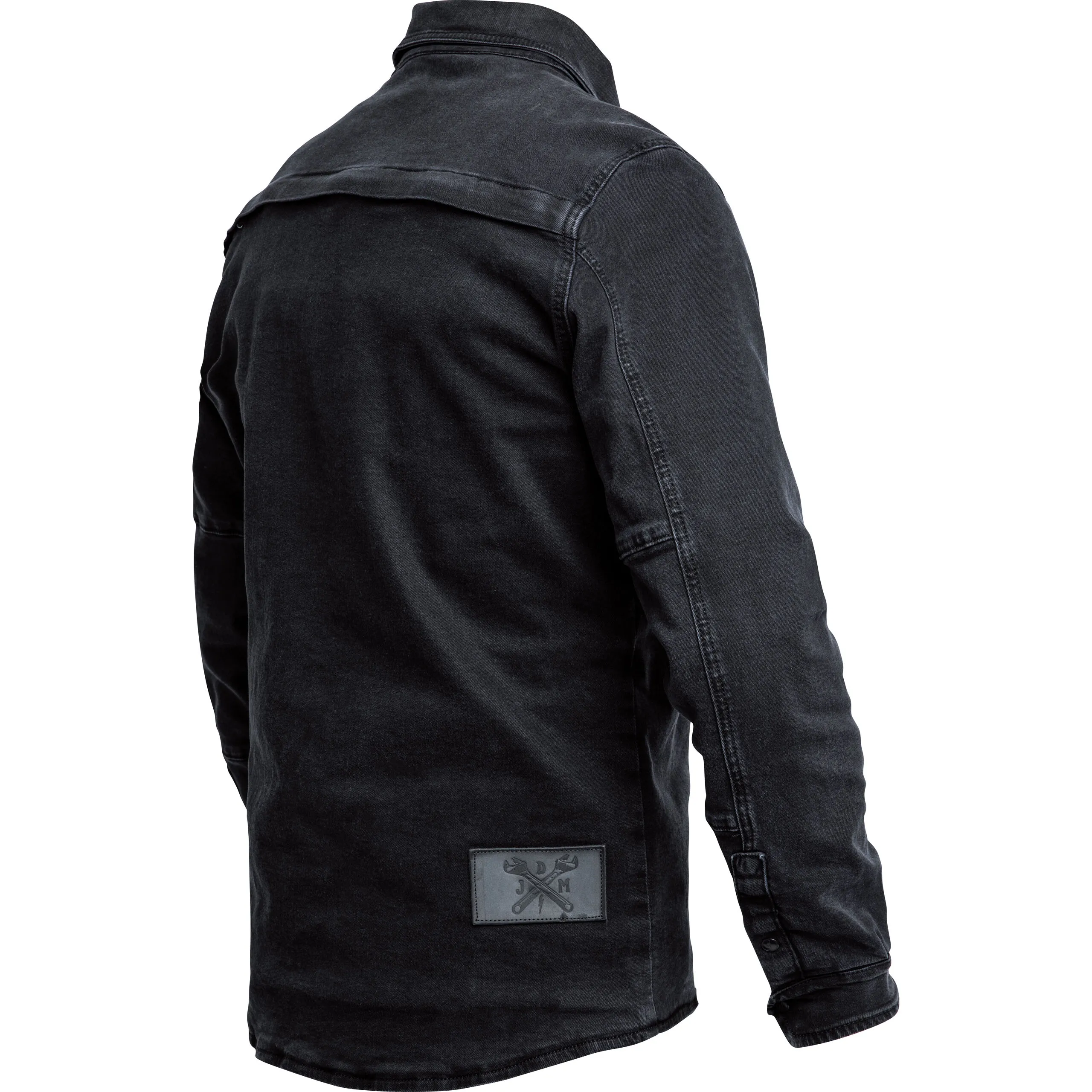 John Doe Motoshirt Hemd Schwarz