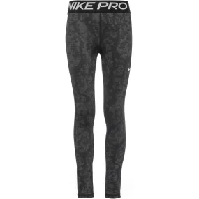 Nike PRO Tights Mädchen black-white im Online Shop von kaufen