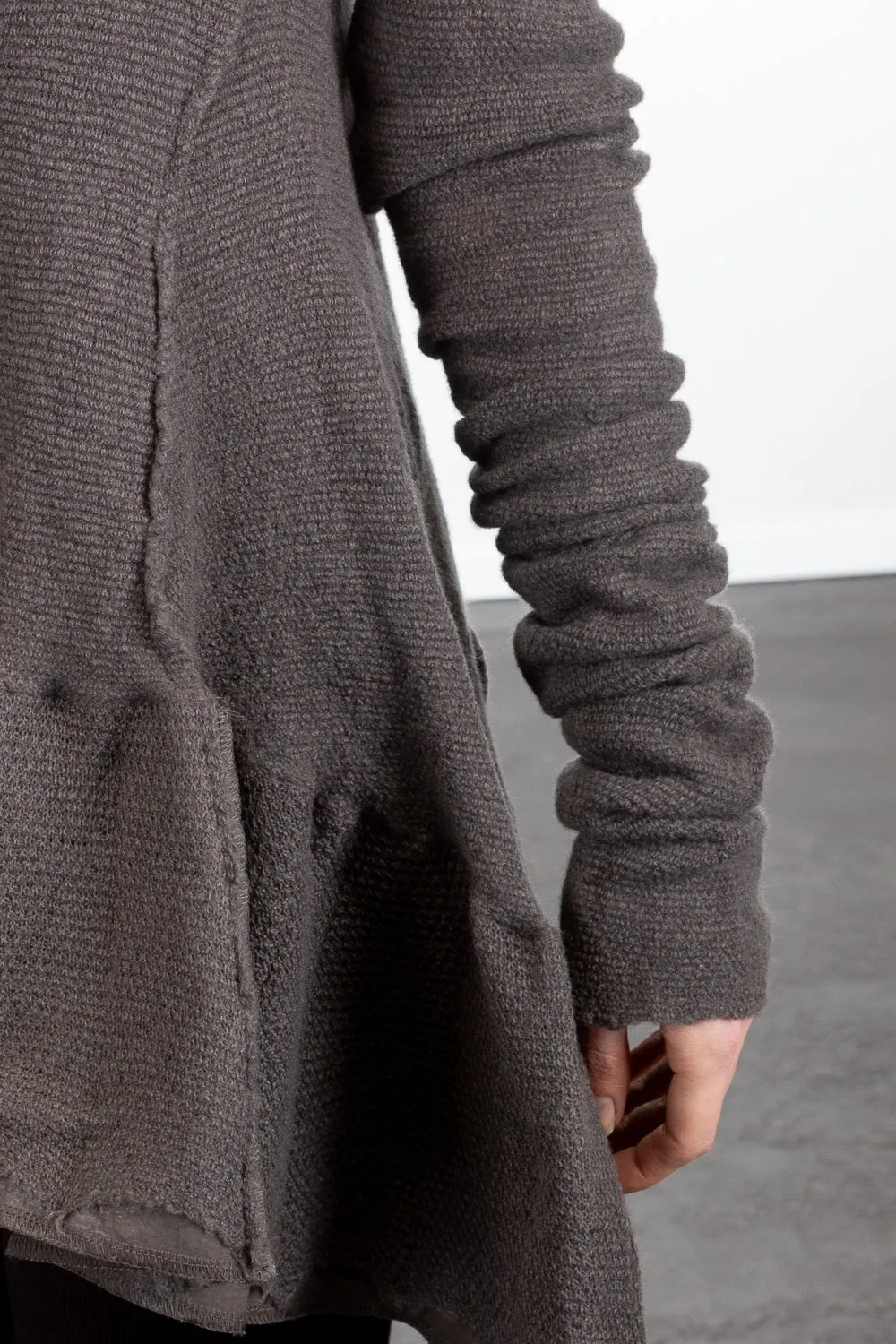 Rundholz DIP Damen Pullover grau cedar