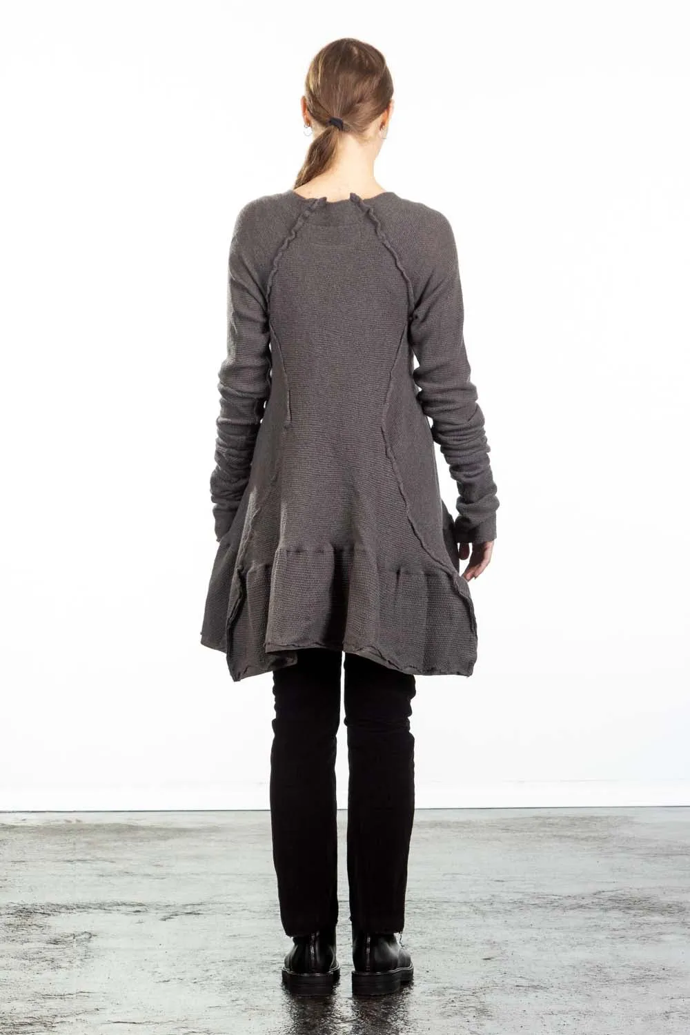Rundholz DIP Damen Pullover grau cedar