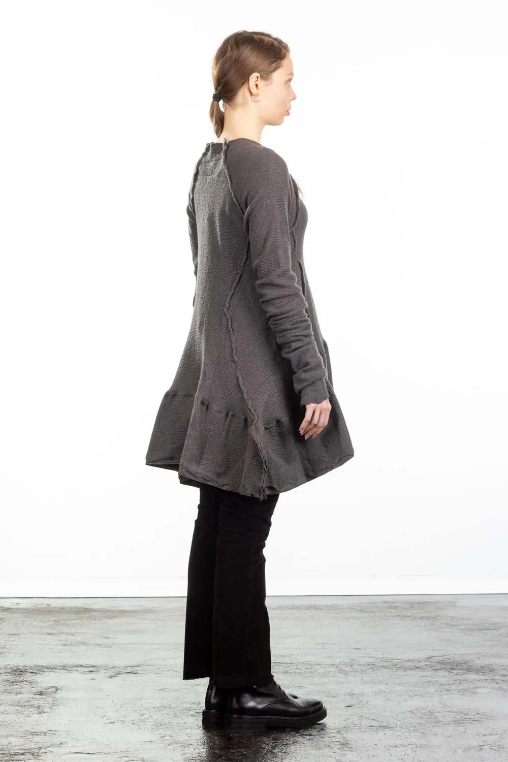 Rundholz DIP Damen Pullover grau cedar