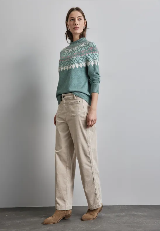 Street One Pullover im Norweger-Stil 