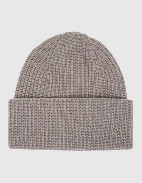 (THE MERCER) N.Y. Cashmere Taupe Melange // Kaschmir Beanie